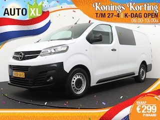 Opel Vivaro 2.0 145 PK L3 DC 6-Pers Trekhaak Betimmering Carplay Navi
