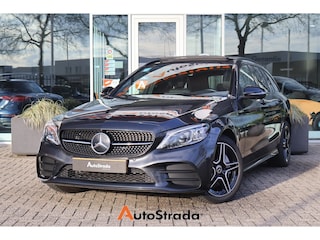Mercedes-Benz C-klasse Estate C300e AMG-Line 320pk | Pano | Sfeer | Cruise | Climate | 360 Camera | Virtual | Multibeam