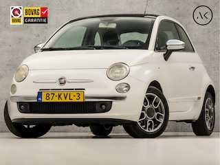 Fiat 500 1.2 Lounge Automaat (PANORAMADAK, AIRCO, ELEK RAMEN, LM VELGEN, SPORTSTOELEN, ELEK RAMEN, NIEUWSTAAT)