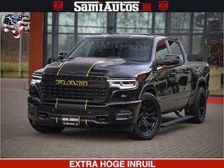 Dodge Ram 1500 Limited Night H.O 540HP 706Nm | Massage + Full Option | De Meest Luxe en Volle Pick-Up in zijn Klasse | Comfortabele Dubbele Cabine met Royale 5 Zitplaatsen | BPM vrij | Nu Leverbaar uit Voorraad | Voorraad Nr 2295 - 8559