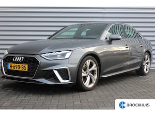 Audi A4 Limousine 40 TFSI 190PK LAUNCH EDITION SPORT S-LINE AUTOMAAT / NAVI / LEDER / CLIMA / FULL-LED / PDC / KEYLESS / 18" LMV / 2X S-LINE /  UNIEK / BLUETOOTH / CRUISECONTROL / 1E EIGENAAR / NIEUWSTAAT !!
