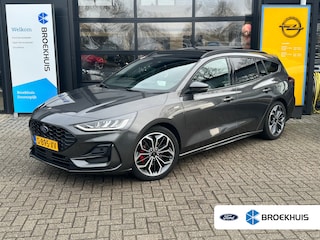 Ford Focus Wagon 1.0 155PK Hybrid ST Line X AUTOMAAT | TREKHAAK| STOEL-, STUUR- EN VOORRUITVERWARMING| B&O PREMIUM AUDIO| ELEKTRISCH PANORAMADAK| NAVIGATIE| CAMERA|