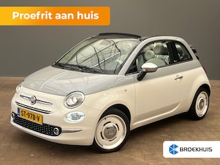 Fiat 500 0.9 TwinAir Turbo Collezione 2 Tone Kleur! | Navigatie | Airco | Cabrio! | Parkeersenosren Achter | Lichtmetalen Velgen | | Airco | Apple Carplay/Android Auto|telefoonintegratie premium | DAB ontvanger