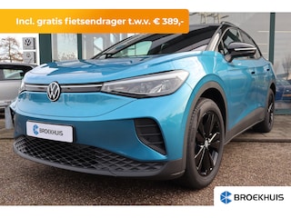Volkswagen ID.4 Limited Edition Inclusief €2000,- inruilvoordeel | 'App-Connect' draadloze smartphone integratie | Achterbank in ongelijke delen neerklapbaar incl. middenarmsteun en doorlaadmogelijkheid | Afstandscontrolesysteem (Front Assist), met voetgangers- en fietsersherkenning