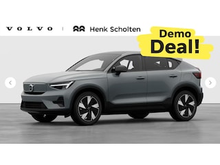 Volvo EC40 Single Motor Extended Range Plus 82 kWh | Demo Deal | Vapour Grey | Textiel City Canvas | Panoramadak | Volvo Car UX | Driver Assistance | Camera achter | Driver Awareness | Climate Pack | 19” 5-Spaaks Black / Diamond Cut | Versatility Pack | Adaptieve Cruise Control | Pilot Assist | Preconditioning met timer | Camera achter | Connected Safety | Verwarmbare voorstoelen | Verwarmbaar stuurwiel | Elektrisch bedienbare achterklep | Google Maps | Google Assistant | Keyless | Draadloos telefoon opladen | Apple Carplay | Blis | Premium Audio by Harman Kardon | Digital Services Pack 48 maanden