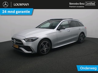 Mercedes-Benz C-klasse Estate 300 e Business Solution AMG AMG Line | Night Pakket | Panorama Schuif-Kanteldak | Distronic | Parkeerpakket met 360°-camera. Inclusief 24 maanden MB Certified garantie voor Europa.
