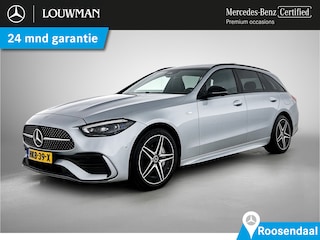 Mercedes-Benz C-klasse Estate 300 e Business Solution AMG AMG Line | Night Pakket | Panorama Schuif-Kanteldak | Distronic | Parkeerpakket met 360°-camera. Inclusief 24 maanden MB Certified garantie voor Europa.