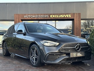 Mercedes-Benz C-klasse 300 de 4MATIC AMG Line Panoramadak Adaptive Cruise Burmester Full Ambient