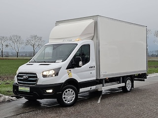 Ford Transit 390 L3 89Kwh electrisch, gesloten laadbak, laadklep, zijdeur, airco, automaat, navi, spoiler, NIEUW!!