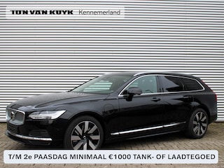 Volvo V90 T6 Recharge AWD Core Bright Automaat / 360* camera / Privacy glas / Adaptive cruise control / Leder interieur / Google Maps navi