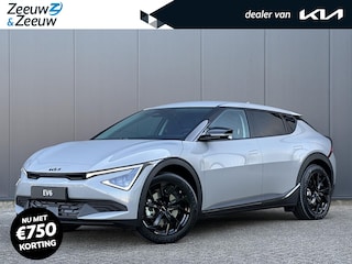 Kia EV6 Light Edition 63 kWh | DEMO | DIRECT LEVERBAAR | 428KM WLTP | Black Edition | Navi | Clima | Camera | Stoel-/stuurverwarming