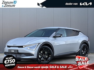 Kia EV6 Light Edition 63 kWh | DEMO | DIRECT LEVERBAAR | 428KM WLTP | Black Edition | Navi | Clima | Camera | Stoel-/stuurverwarming