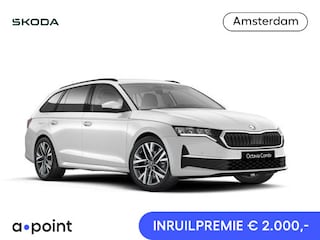 Skoda Octavia Combi Business Edition Plus m-HEV 1.5 TSI 115 pk 7 versn. DSG | Winter pakket | Lichtmetalen velgen 18 inch Lerna Antraciet