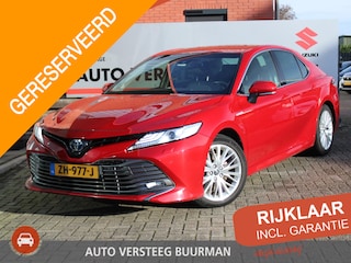 Toyota Camry 2.5 Hybrid Premium Automaat Navigatie, Elektrische Stoelverstelling, Parkeersensoren Voor en Achter, JBL Geluidsinstallatie