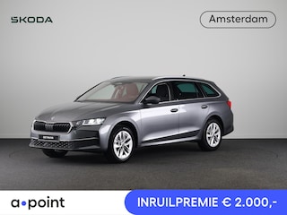 Skoda Octavia Combi Business Edition Plus m-HEV 1.5 TSI 115 pk 7 versn. DSG | Trekhaak | Stoel- & Stuurverwarming | 13 inch Display | Adaptive Cruise Control |