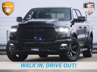 Dodge Ram 1500 | Laramie | Night | 3.0L I6 Hurricane | BPM-VRIJ | 4X4 | | BPM-VRIJ | 14,4-inch Touchscreen | Passenger Display | Getoonde accessoires zijn verkrijgbaar tegen meerprijs