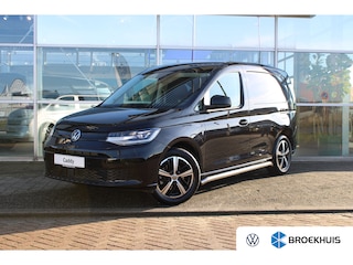 Volkswagen Caddy Cargo 2.0 TDI 75 Edition 122 pk | DSG | Trekhaak | Lederen bekleding | Achteruitrijcamera | Adaptive Cruise | Navi | Betonplex Laadvloer
