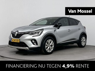 Renault Captur 1.0 TCe 90Pk Intens | Navigatie | Apple & Android Carplay | Parkeersensoren & Camera | Climate Control | Trekhaak | Lichtmetalen Velgen | Privacy Glass | Keyless Entry |