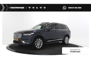 Volvo XC90 2.0 T8 Recharge AWD Business Pro | Panoramadak | Memory | Trekhaak | Carplay | 360 Camera | Stoel en Stuurverwarming | Keyless | FULL LED koplampen | Blis | | Elek. Stoelen | Adaptive Cruise | Lederen Bekleding |