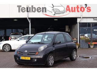 Nissan Micra 1.2 Tekna Airco, Elektrische ramen, Radio cd speler, Trekhaak, APK tot 28-11-2026