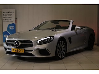 Mercedes-Benz SL 400 AMG-Line | NL-Auto | Adapt. Cruise | Nekverwarming | Ventilatie | H&K | Camera | Keyless | Carplay | Luchtvering