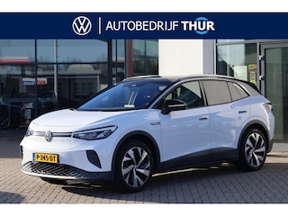 Volkswagen ID.4 First 77 kWh 150/204PK, 77KWH Accu, wegklapbare trekhaak, achteruitrijcamera, privacy glas, leder / alcantara, style interieur en exterieur pakket, navigatie, stoel en stuurwielverwarming, ACC, 20" LMV met 4 seizoenen banden