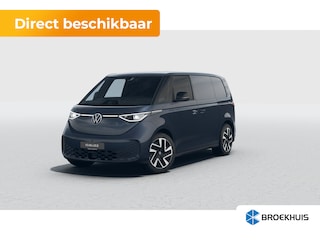 Volkswagen ID. Buzz Bulli 4MOTION 340 pk | 79 kWh | Trekhaak | Dubbele Schuifdeur | Passagiersstoel | 360° Camera | Navi | Travel Assist | Matrix LED Koplampen