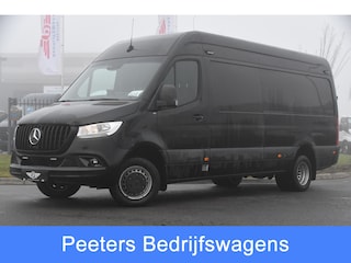 Mercedes-Benz Sprinter 519 V6 3.0 CDI L3H2 Black Edition Camera, Carplay, 190pk, 3500kg Trekhaak, N1 Registratie, Automaat, Multimedia, Leder, Uniek!