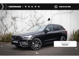 Volvo XC60 Plug-in Hybrid T6 AWD Plus Black Edition | Nieuw model 2026 | Bowers & Wilkins audio | Luchtvering | Stoelmassage | Nappa lederen bekleding | Stoelverwarming en ventilatie | Head-up display | 360 camera | Panoramadak | Stoel- en stuurverwarming | Getint glas | Alarm |