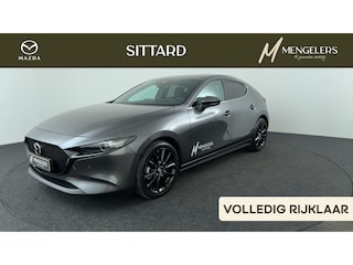 Mazda 3 2.0 e-SkyActiv-X M Hybrid 186 Takumi | Schuif-/Kanteldak | 360 Camera | Elektr. Stoelen | Leder | Bose | HUD