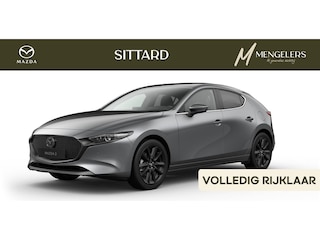 Mazda 3 2.0 e-SkyActiv-X M Hybrid 186 Takumi | Schuif-/Kanteldak | 360 Camera | Elektr. Stoelen | Leder | Bose | HUD