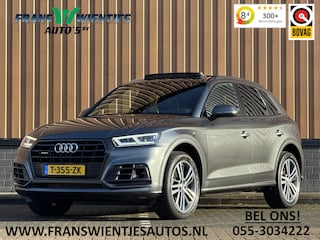 Audi Q5 3.0 TDI quattro Sport S Line Black Edition | 286 PK! | Panoramadak | Adaptieve Cruise Control | Lane Assist | Elektrische Trekhaak | Camera | DAB | Navigatie | 20" Lichtmetaal |