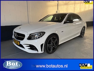 Mercedes-Benz C-klasse 300 e Business Solution AMG Limited / 1E EIGENAAR / AMG / NL-AUTO / HALF LEDER / STOELVERWARMING / CRUISE