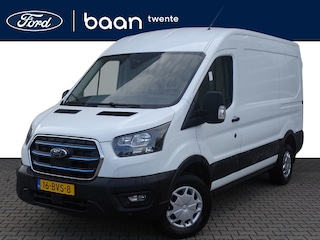 Ford Transit L2H2 Trend 68 kWh | 4,25 T | B Rijbewijs | laadvloer hout | pass. airbag | blis | camera | frozen white | uit voorraad leverbaar!