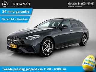 Mercedes-Benz C-klasse Estate 300 e Star Edition AMG Line Plus AMG Line | Night Pakket | Panorama Schuif-Kanteldak | Alarm | Sfeerverlichting | Easy Pack Achterklep. Inclusief 24 maanden MB Certified garantie voor Europa.