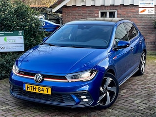 Volkswagen Polo 2.0 TSI GTI *207 PK* DEALER ONDERHOUDEN | Reef Blue | Panorama | Camera | Active Info Display | Full options |