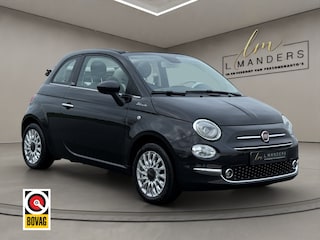 Fiat 500 1.0 Hybrid Dolcevita 2021 ZWART | Cabrio | Apple CarPlay