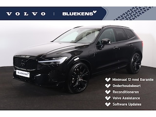 Volvo XC60 T8 Recharge AWD Plus Black Edition - Luchtvering - Panorama/schuifdak - IntelliSafe Assist & Surround - 360º Camera - Bowers & Wilkins audio - Adaptieve LED koplampen - Verwarmde voorstoelen, stuur & achterbank - Parkeersensoren voor & achter - Elektr. bedienb. voorstoelen met geheugen - Draadloze tel. lader - Extra getint glas - Elektr. inklapbare trekhaak - 21' LMV