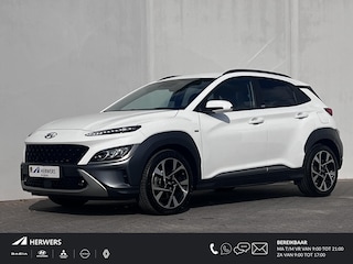 Hyundai Kona 1.0 T-GDI Premium / Dealer onderhouden / 1.200 kg Trekgewicht / Navigatie Bluelink / HUD / Achteruitrijcamera / Stoelventilatie / Stuur-, stoel- en achterbankverwarming / 18" LM wielen /