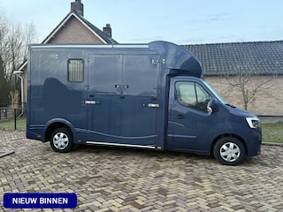 Renault Master PAARDENWAGEN | HORSETRUCK | ATM | STALLION 3XL | 2024 | HENGST | 59.500KM | 3-SEAT | MANUEL | BLUE | NL KENTEKEN