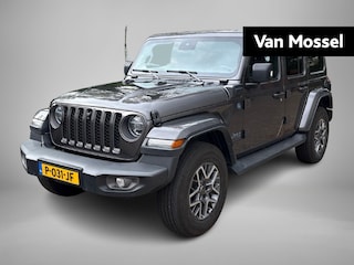 Jeep Wrangler Unlimited 4xe 380 80th Anniversary | Front offroad camera | Navigatie | Leder