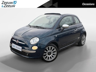 Fiat 500 0.9 TwinAir Lounge | Lederen Bekleding| Cabrio| nieuwe apk| 12 maanden Bovag Garantie|