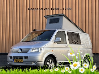 Volkswagen Transporter TDI 96 KW 1.0 DC | Unieke Camper! | Hefdak | Luifel | Bluetooth | Airconditioning | Trekhaak |