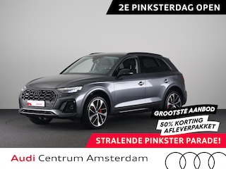 Audi Q5 50 TFSI e S edition Competition 299pk | Adaptieve cruise controle | Stoelverwarming | 21 inch Lichtmetalen velgen | Navigatie
