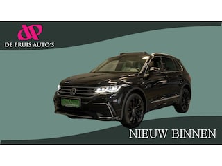 Volkswagen Tiguan 1.4 TSI eHybrid R-Line Business+ Black 245PK IQ.Light Matrix Pano Head Up 20 Inch Memory Leer Trekhaak ACC 360 Camera
