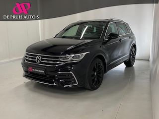 Volkswagen Tiguan 1.4 TSI eHybrid R-Line Business+ Black 245PK IQ.Light Matrix Pano Head Up 20 Inch Memory Leer Trekhaak ACC 360 Camera