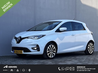 Renault Zoe R135 Intens 52 kWh / Dealer onderhouden / Koop Accu SoH 95,82 % / NL auto / Batterijgarantie tot 12-2028 < 160.000 km / CCS snelladen / Navigatie / Achteruitrijcamera / Stuur- en stoelverwarming / Dode hoek detectie / Apple Carplay Android / 16" LM wielen /