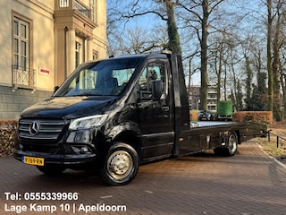 Mercedes-Benz Sprinter 519 3.0 CDI V6 Tijhof Luchtvering 1E-Eigenaar Dealer onderhouden Memory Cruise Full Options Oprijwagen