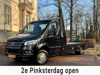 Mercedes-Benz Sprinter 519 3.0 CDI V6 Tijhof Luchtvering 1E-Eigenaar Dealer onderhouden Memory Cruise Full Options Oprijwagen