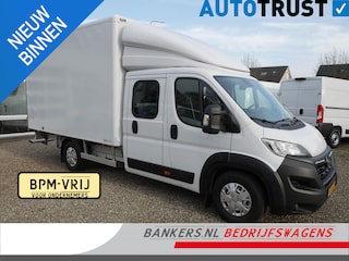 Opel Movano 2.2D 140PK, L4, Dubbel Cabine, Airco, Meubelbak L*B*H = 360*210*220 / Lat om lat betimmering / 2 x Lading vastzetrail op 100 en 207 cm